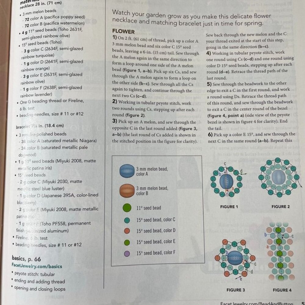 Bead & Button Magazine Jewelry Crafting Book u April 2018 Issue 144 Use your Loo - Picture 7 of 7
